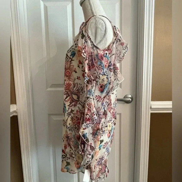 Haute Hippie ALC Boho Floral Pinks Mini Dress NWT - Picture 12 of 16